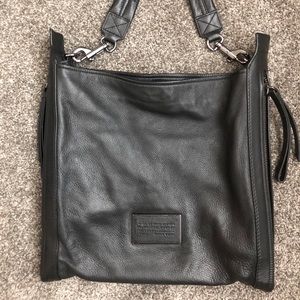 Marc by Marc jacobs Black leather shoulder bag